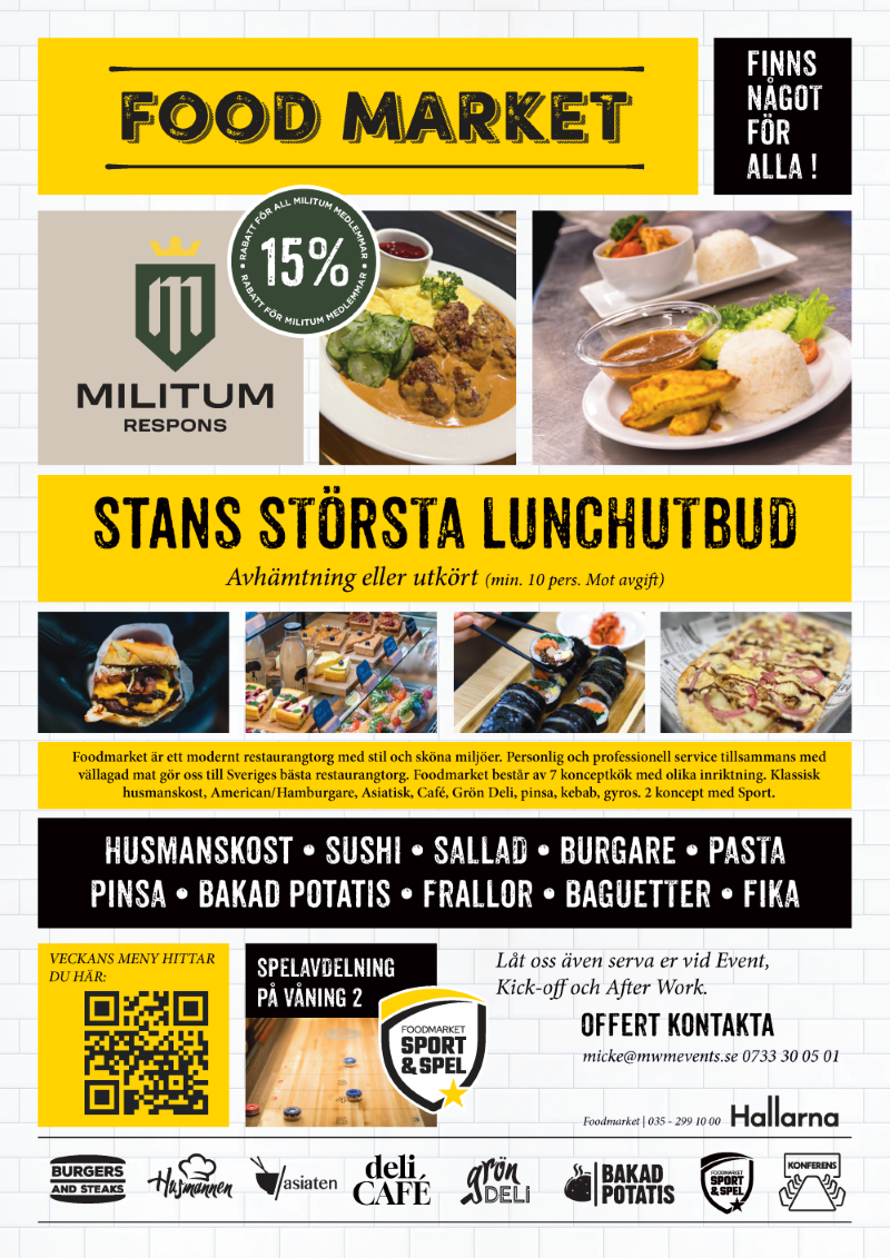 A4 Foodmarket Militum lunch