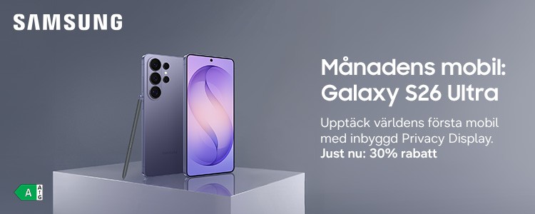 M&aring;nadens mobil: Galaxy S26 Ultra