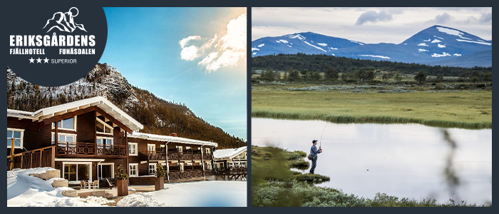 Eriksg&aring;rdens Fj&auml;llhotell - 15 % rabatt p&aring; boende