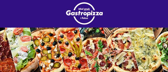 Gastropizza - 10 % rabatt + gratis hemk&ouml;rning!