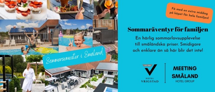 Best Western Hotel Vrigstad - Sommarpaket f&ouml;r Militum Respons