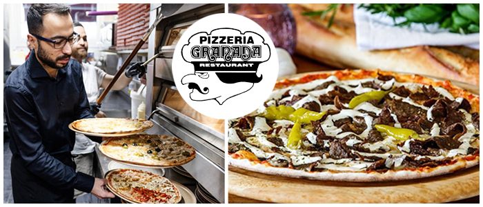 Granada Pizzeria & Restaurang - 10 % rabatt p&aring; menyn!