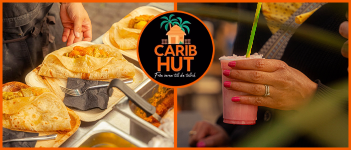 Carib Hut - Gratis l&auml;sk till lunchen!